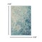 Homeroots 2 x 3 ft. Light Blue & Ivory Abstract Sky Scatter Area Rug 385296 - alternate 5
